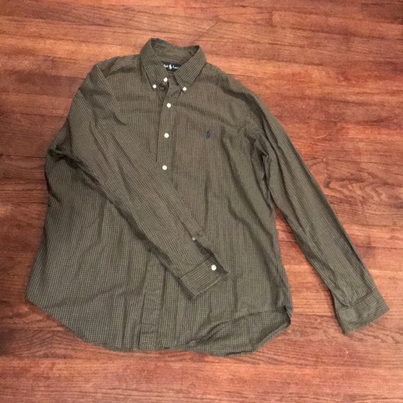 Polo Ralph Lauren microcheck button down. - Picture 3 of 3